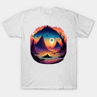 The Adventure - White BG T-Shirt